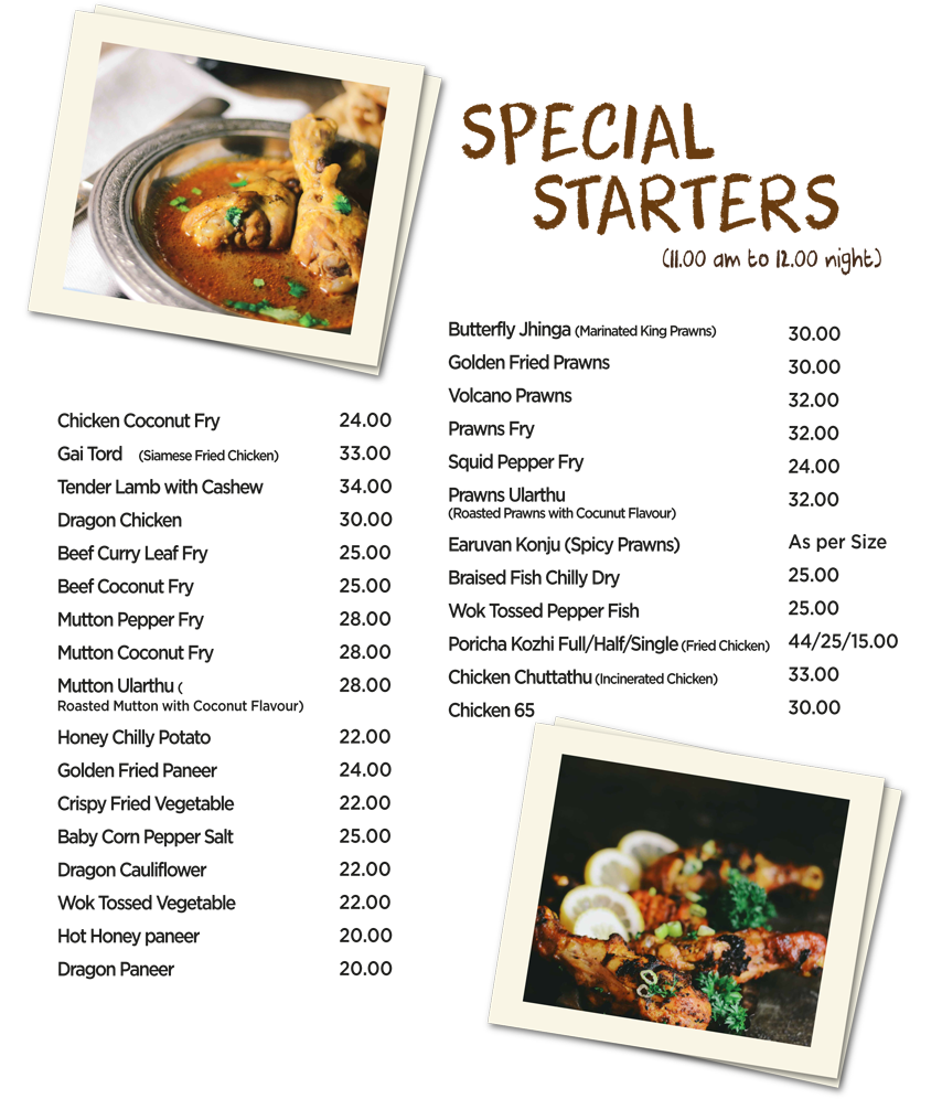 Special Starters